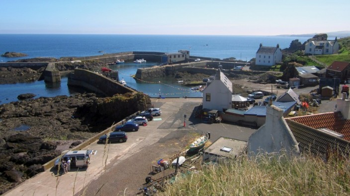 The harbour at St Abbs