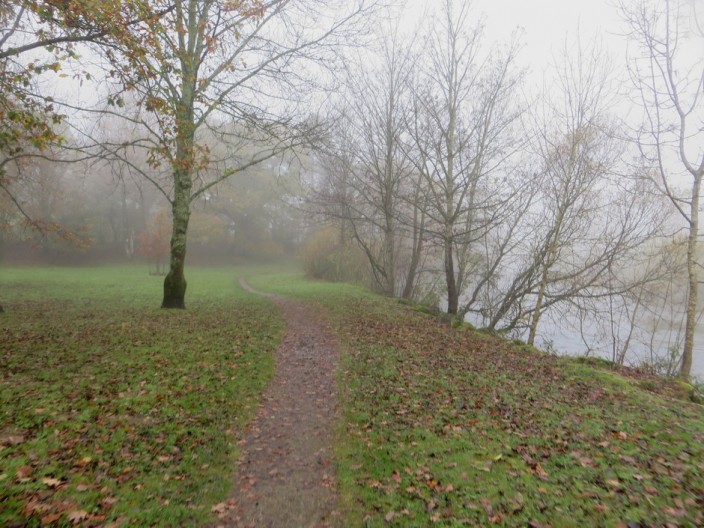 Path beside the River Derwent