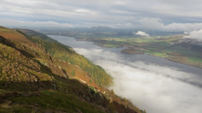 View north from Barf summit