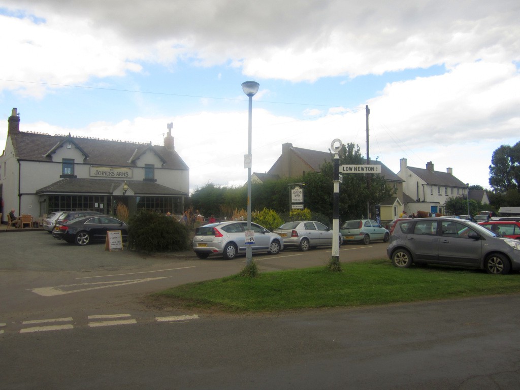 Grass triangle in High Newton-by-the-sea