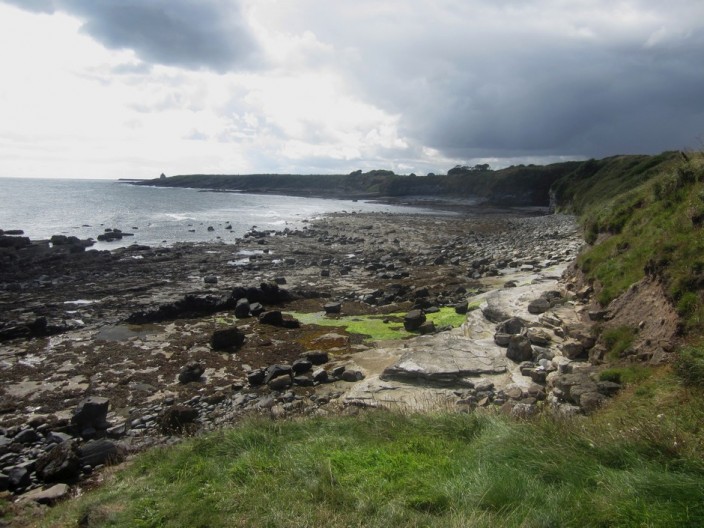 Rocky shoreline