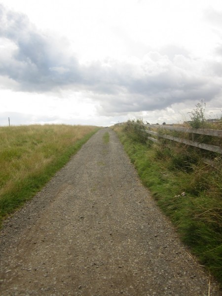 The track to Boulmer