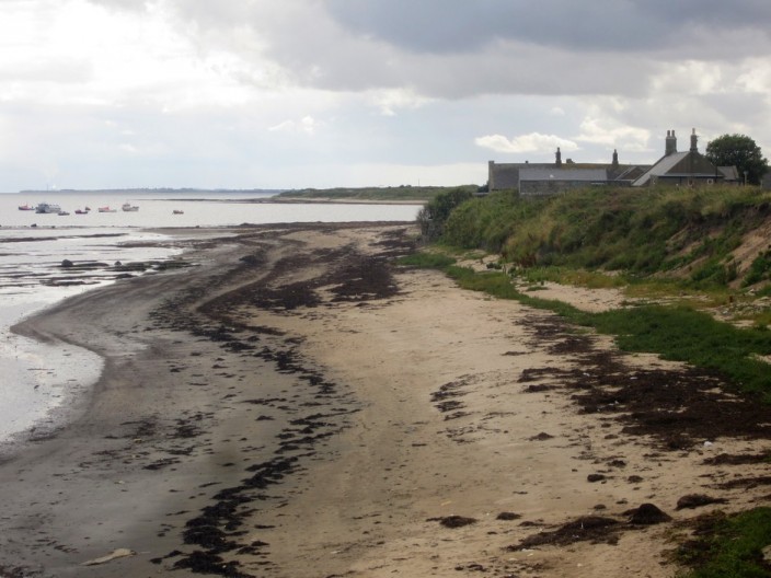 The beach at Boulmer