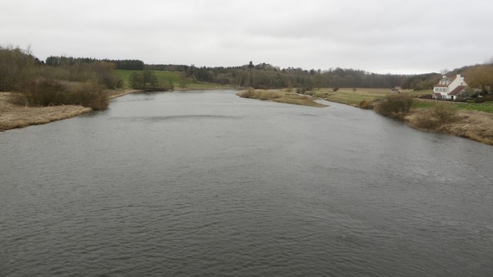 View upstream from the Union Chain Bridge View upstream from the Union Chain Bridge