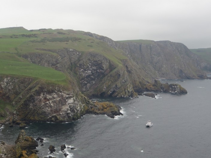 Sea cliffs west of St Abbs Head