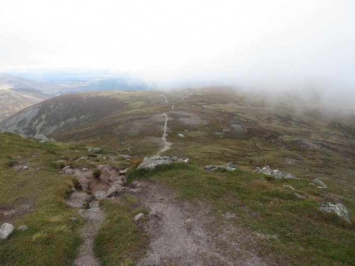 Path on Bynack More