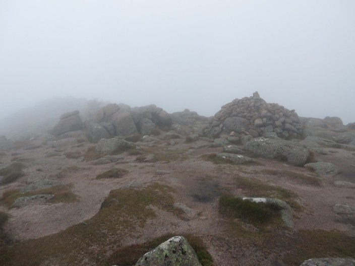 The top of Bynack More