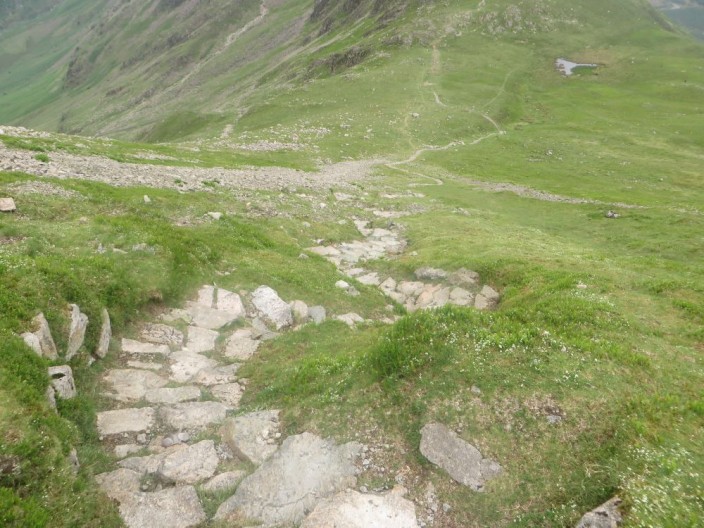 stone pitched path